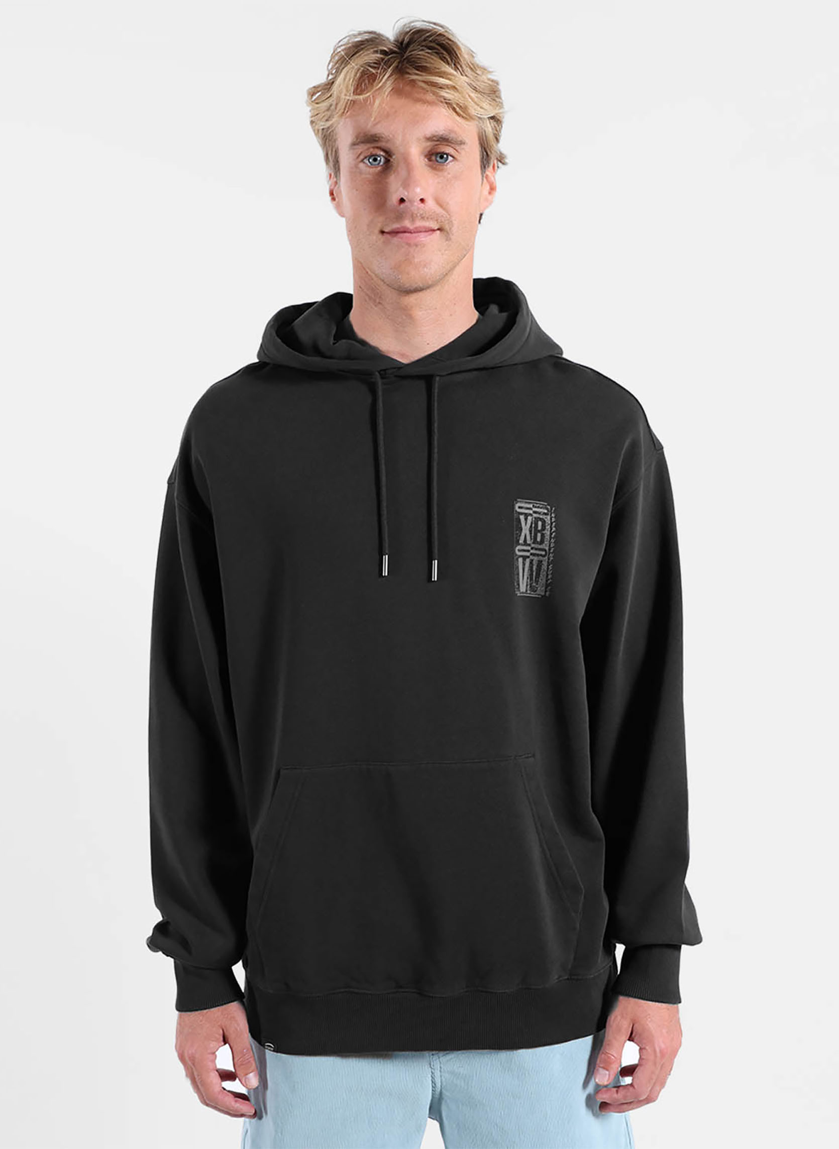 Sweats à capuche VERTICAL homme noir Oxbow Sweats à capuche VERTICAL homme noir Noir