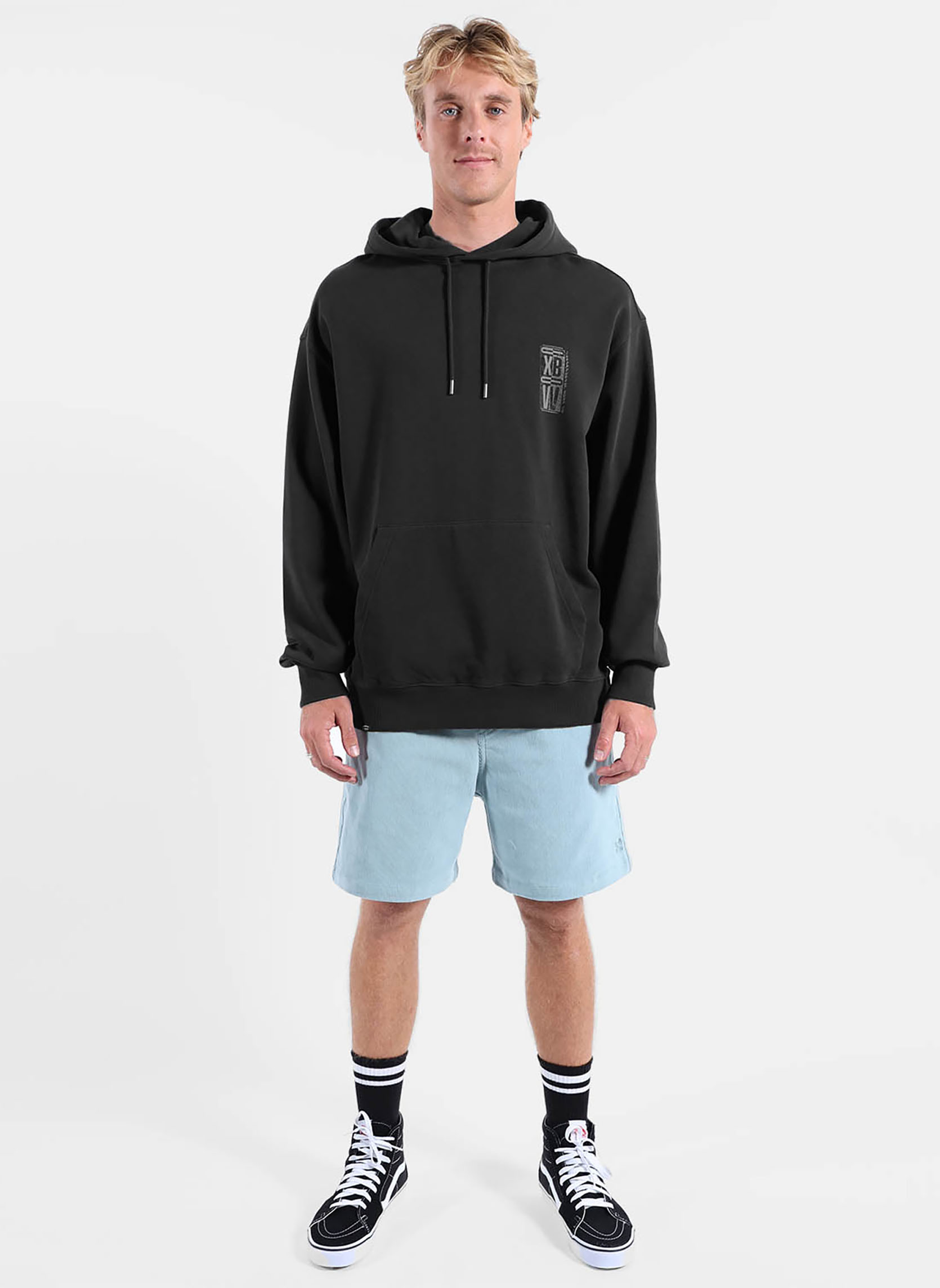 Sweats à capuche VERTICAL homme noir Oxbow Sweats à capuche VERTICAL homme noir Noir