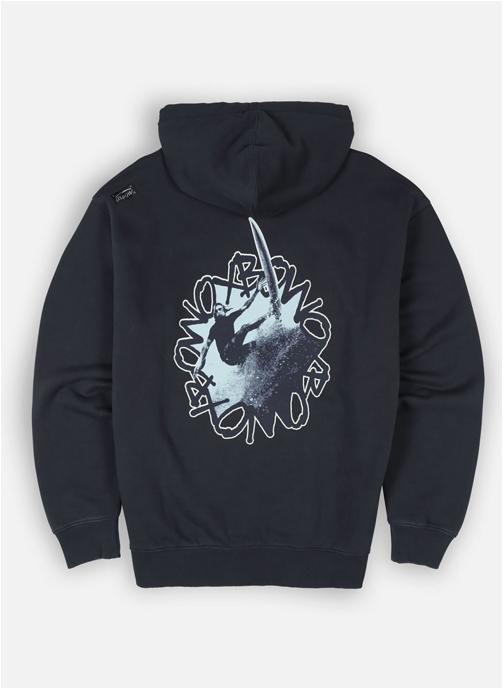 Oxbow Sweats à capuche SHRED homme noir