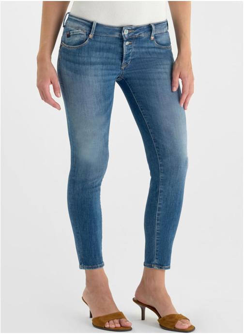 Le temps des cerises Jeans droit Jeans push-up slim PULP Blue femme bleu