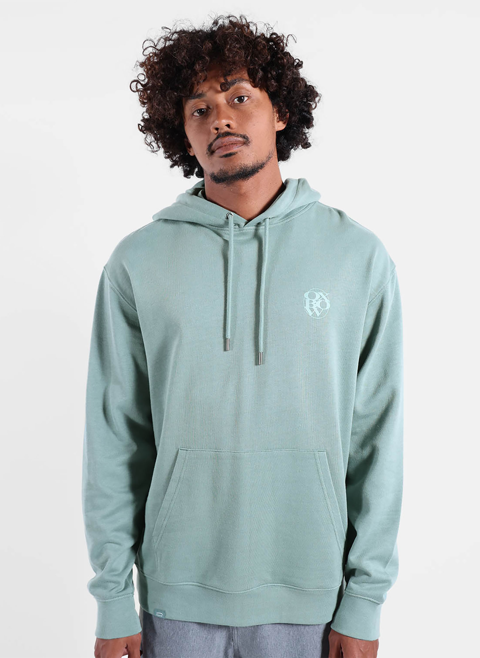 Sweats à capuche SPRAY homme vert Oxbow Sweats à capuche SPRAY homme vert Vert clair
