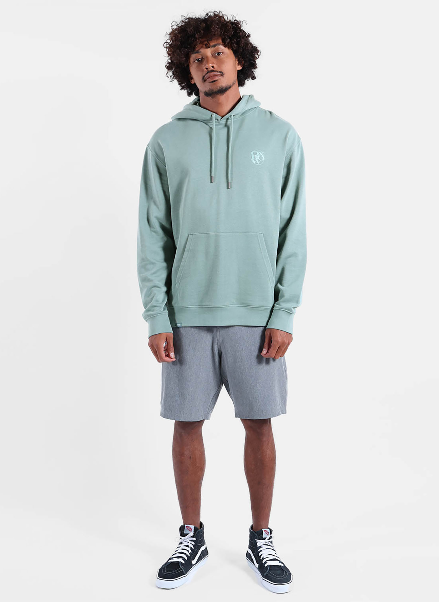 Sweats à capuche SPRAY homme vert Oxbow Sweats à capuche SPRAY homme vert Vert clair