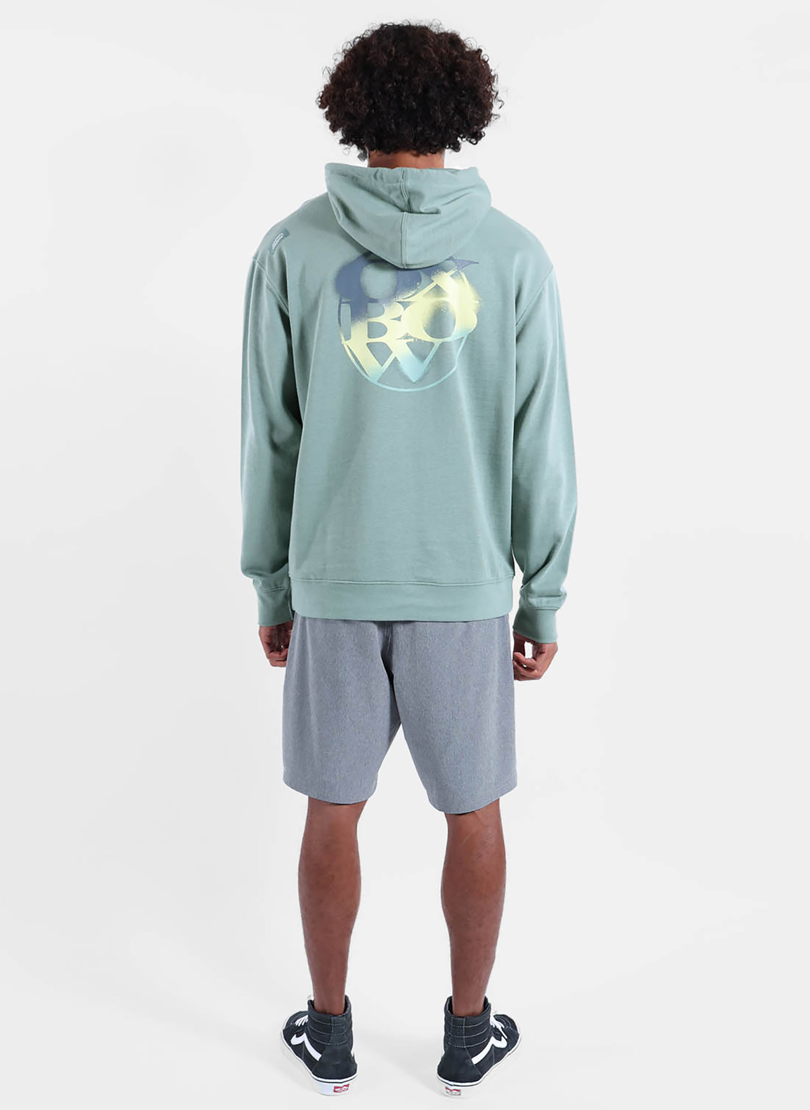 Sweats à capuche SPRAY homme vert Oxbow Sweats à capuche SPRAY homme vert Vert clair