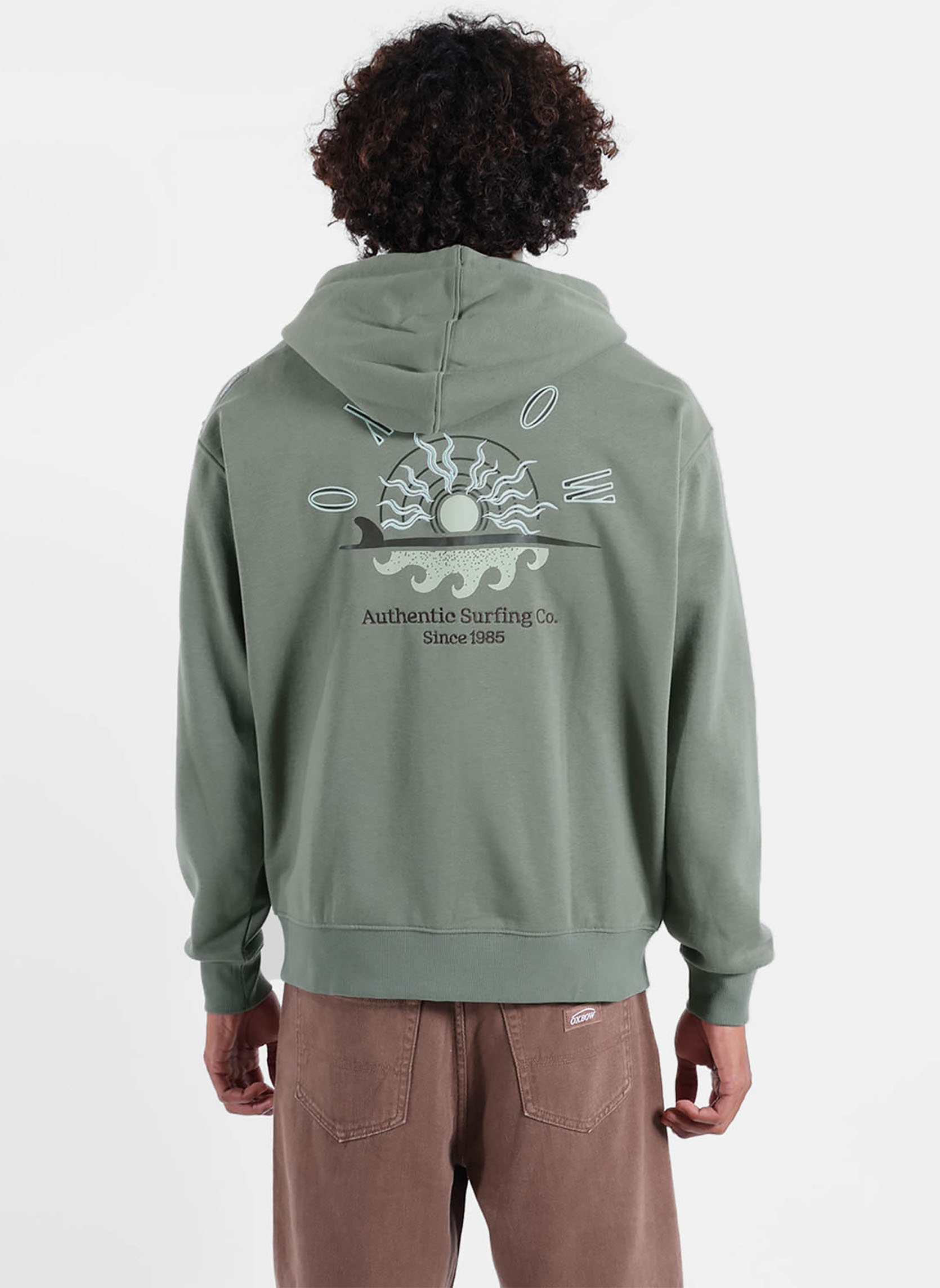 Sweats à capuche SANDBAR homme vert Oxbow Sweats à capuche SANDBAR homme vert Kaki