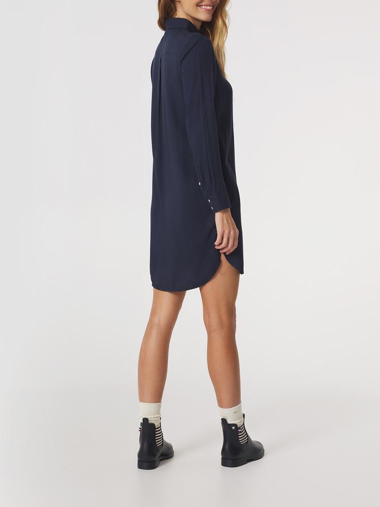 Robe Freeman T. Porter Bleu Marine - Taille S - Style Jean Moulant - Neuf Avec étiquettes