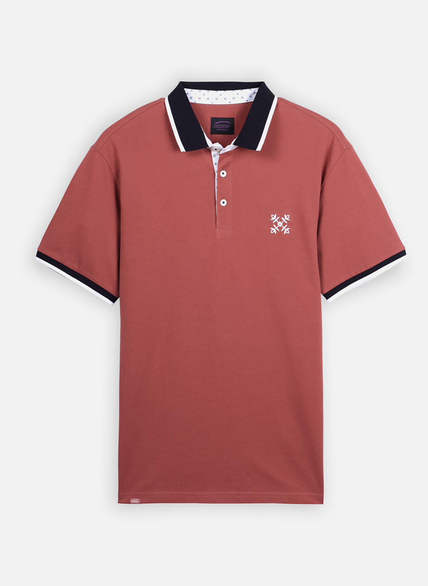 Polos NACHEM homme rouge Oxbow Polos NACHEM homme rouge Rouge