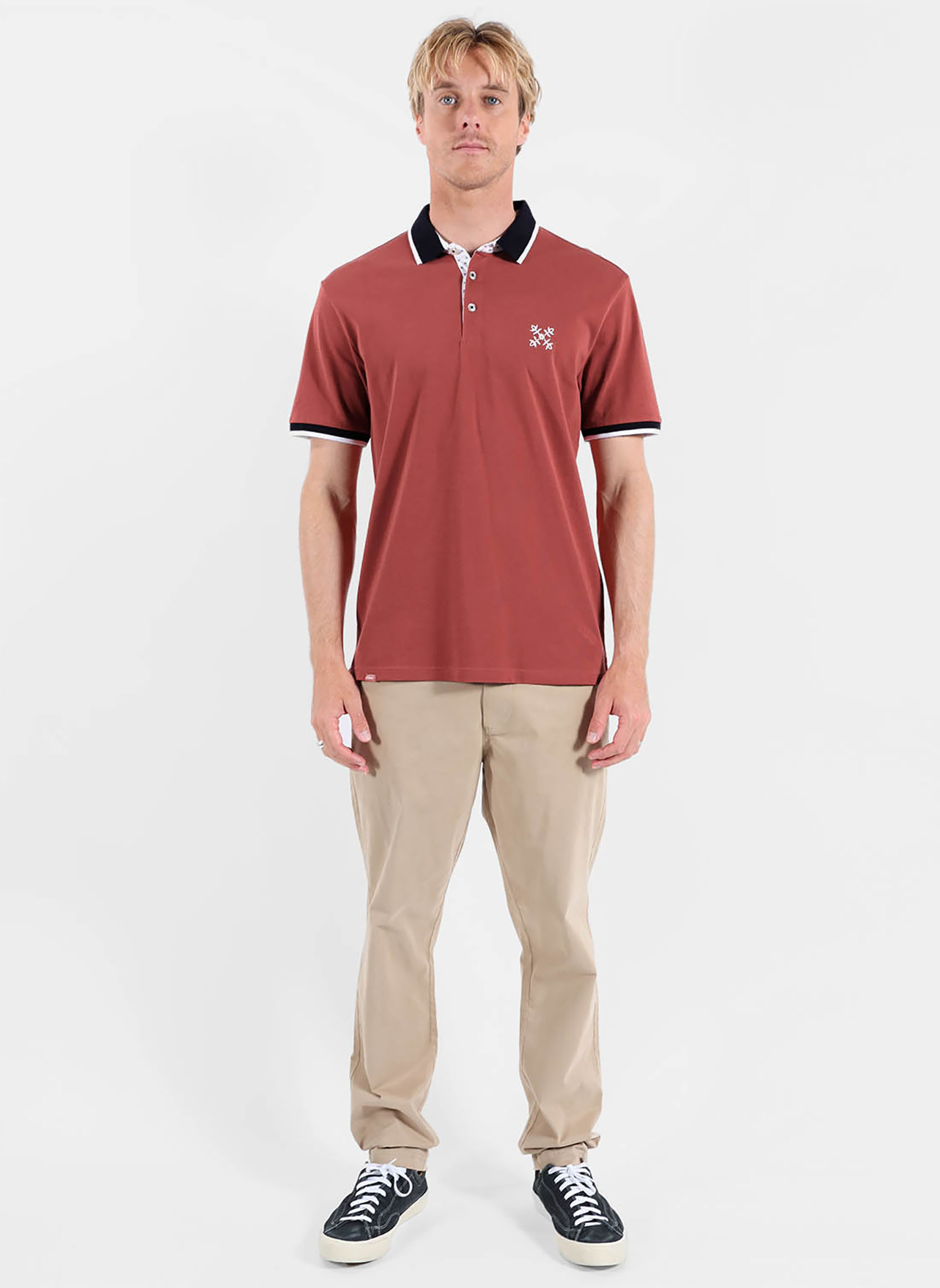 Polos NACHEM homme rouge Oxbow Polos NACHEM homme rouge Rouge
