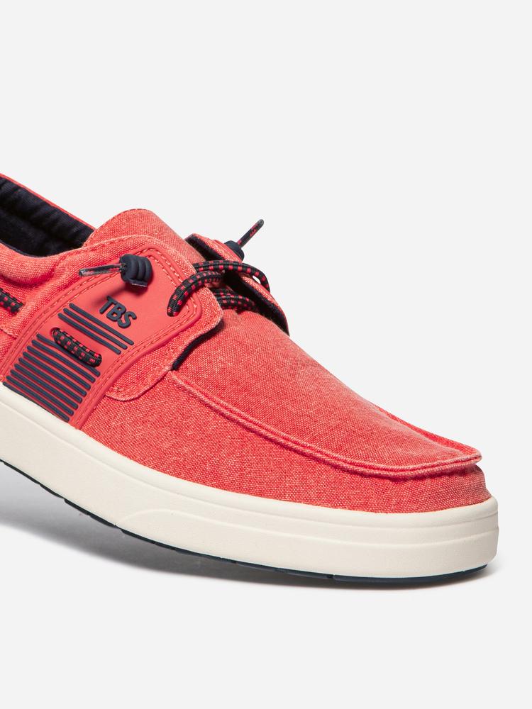 Chaussures bateaux Chaussures bateau GEOBOAT ROUGE / MARINE homme rouge TBS Chaussures bateaux Chaussures bateau GEOBOAT ROUGE / MARINE homme rouge Rouge