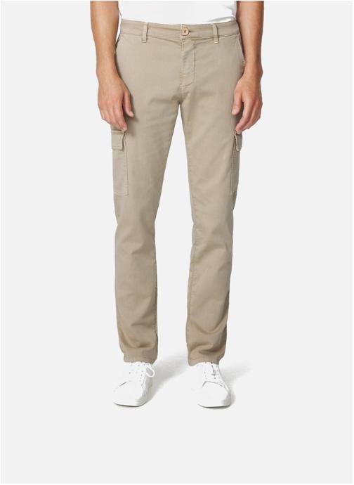 TBS Pantalons droits Pantalon cargo FOXEEPAN OSIER homme beige