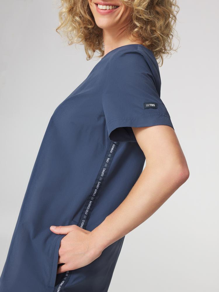 Robes Jupe DELIAROB NAVY femme bleu TBS Robes Jupe DELIAROB NAVY femme bleu Bleu marine