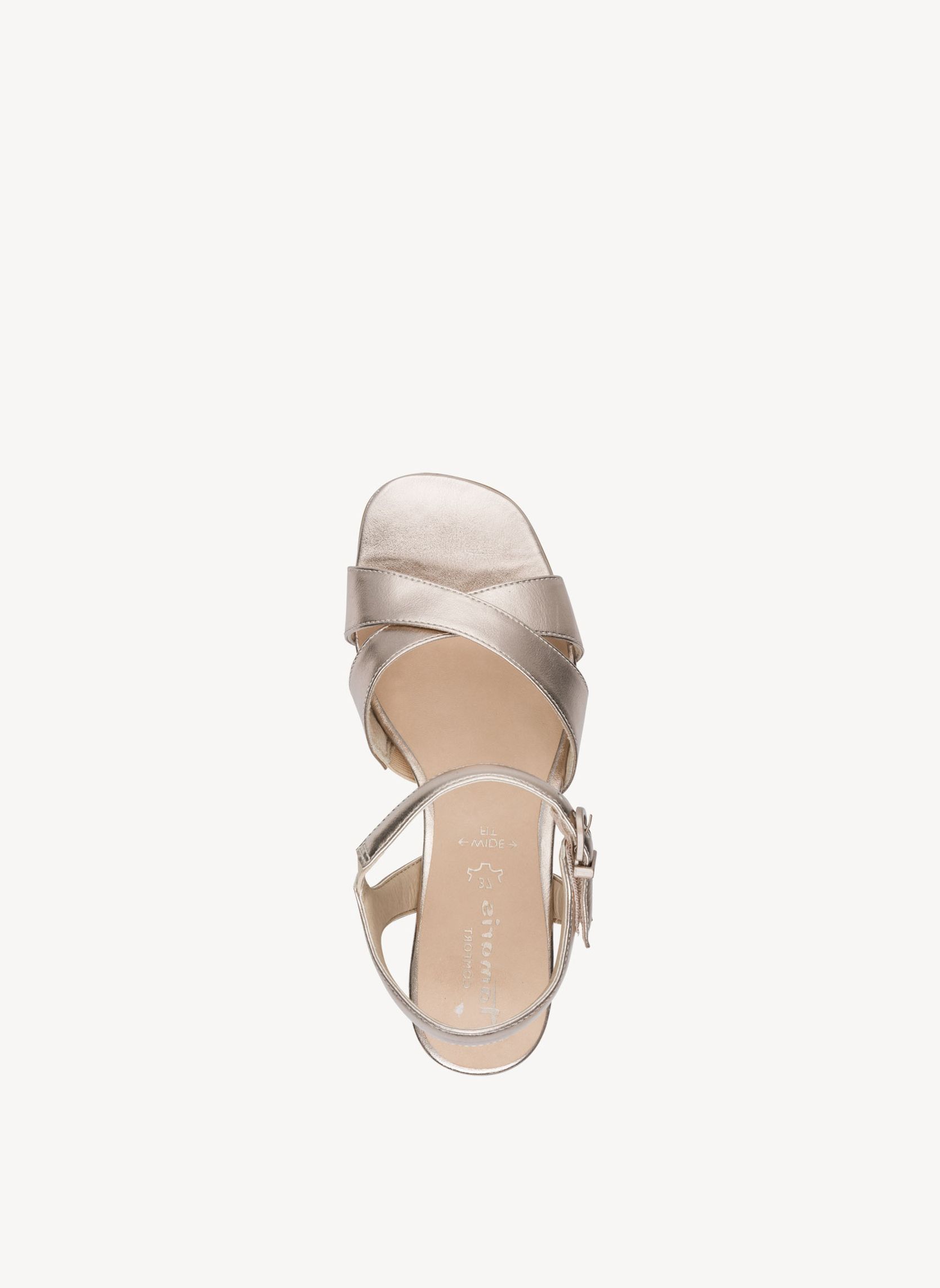 Sandales 8-88322-46 femme or et bronze Tamaris Sandales 8-88322-46 femme or et bronze Or