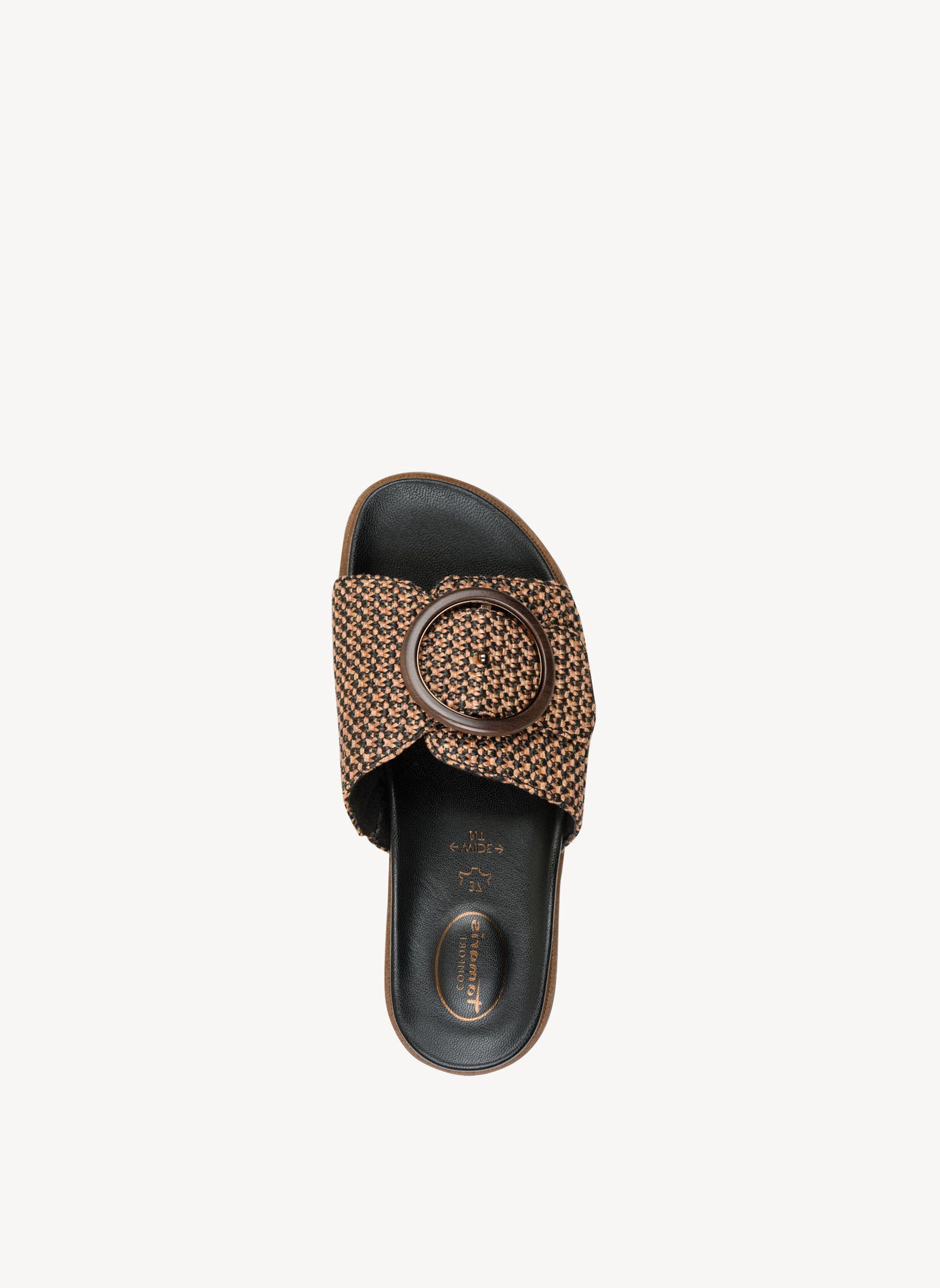 Mules 8-87108-46 femme marron Tamaris Mules 8-87108-46 femme marron Marron foncé