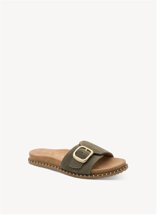 Tamaris Mules 8-87111-46 femme vert