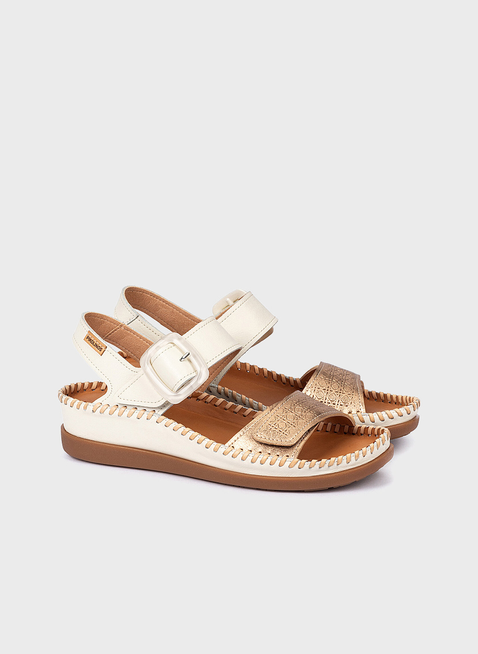 Sandales CADAQUES femme blanc Pikolinos Sandales CADAQUES femme blanc Blanc