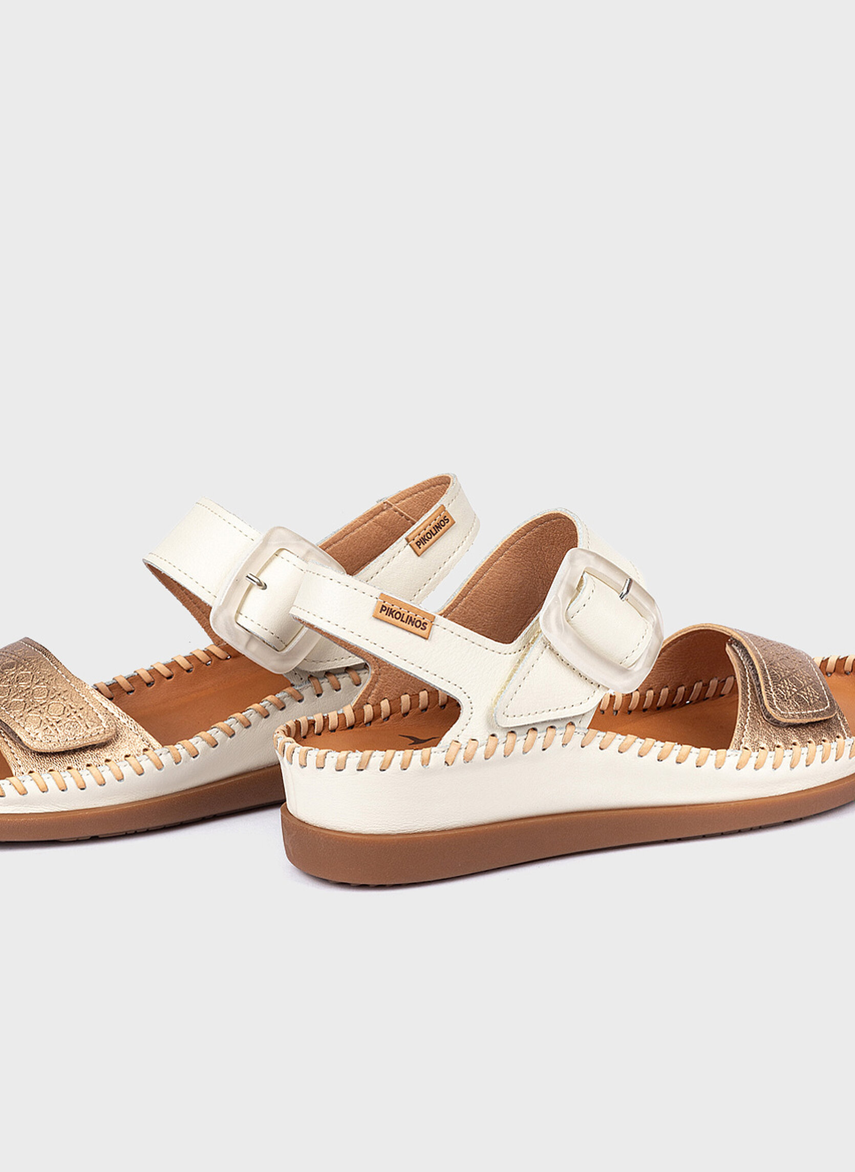 Sandales CADAQUES femme blanc Pikolinos Sandales CADAQUES femme blanc Blanc