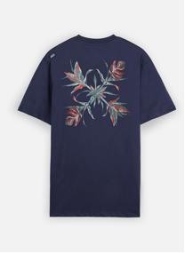 Tee-shirts TROPICS homme bleu Oxbow Tee-shirts TROPICS homme bleu Bleu marine