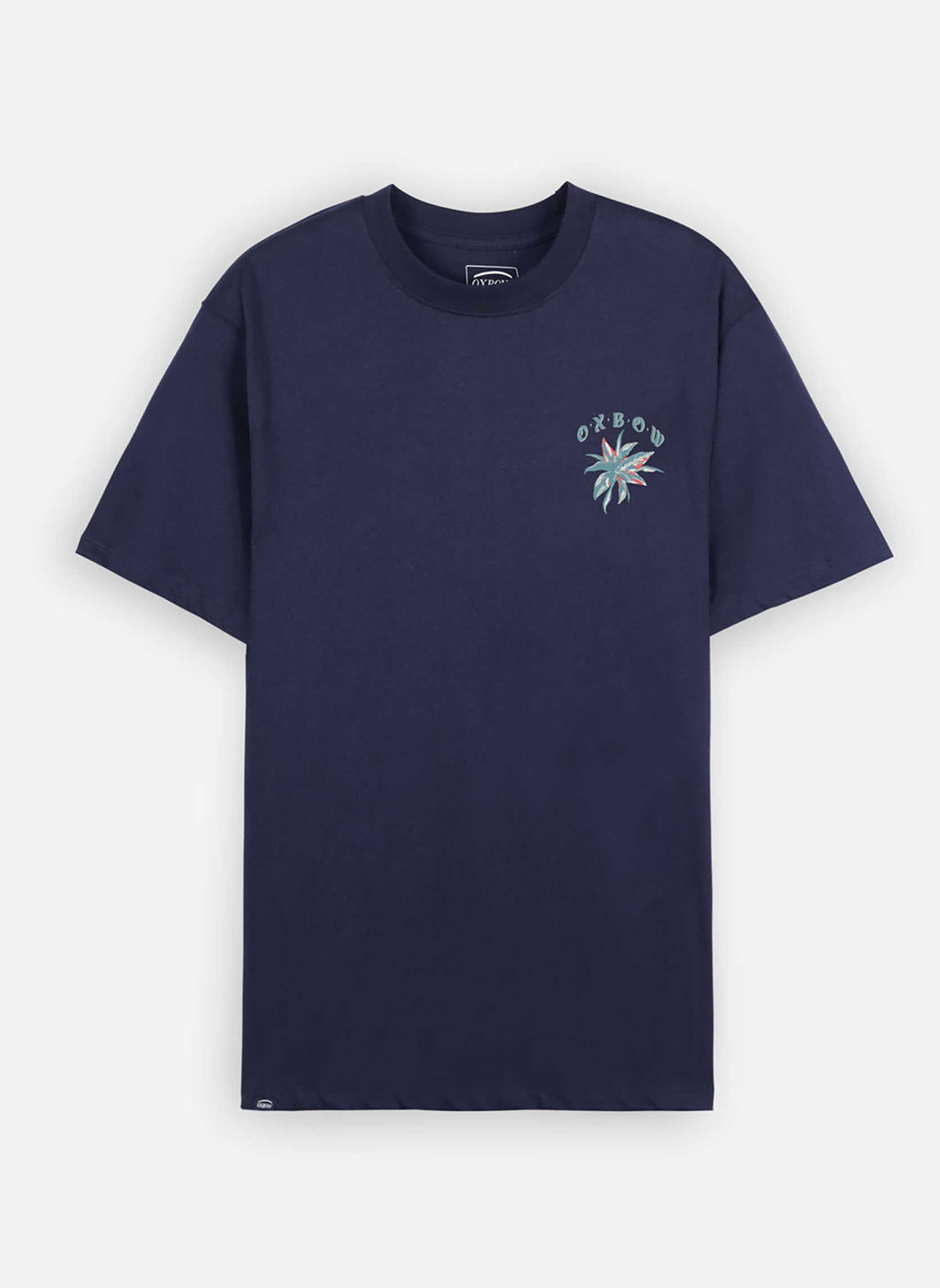 Tee-shirts TROPICS homme bleu Oxbow Tee-shirts TROPICS homme bleu Bleu marine