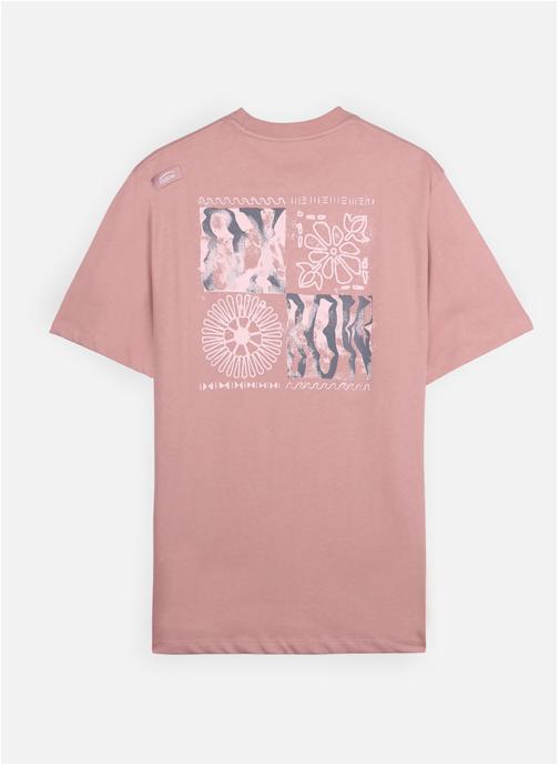 Oxbow Tee-shirts SNAP homme rose