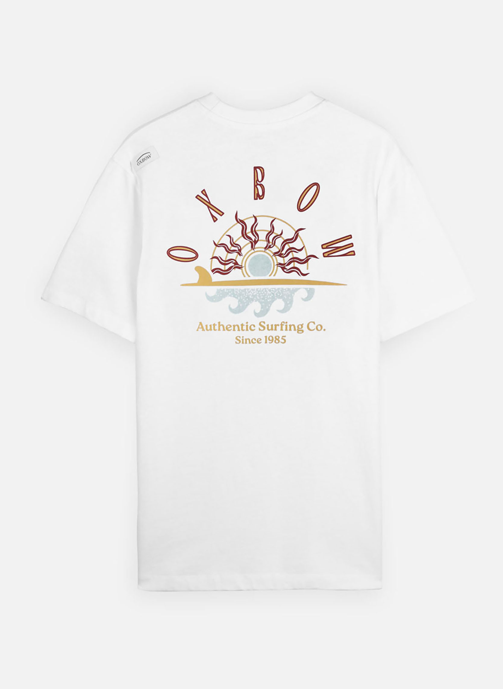 Tee-shirts SANDBAR homme blanc Oxbow Tee-shirts SANDBAR homme blanc Blanc