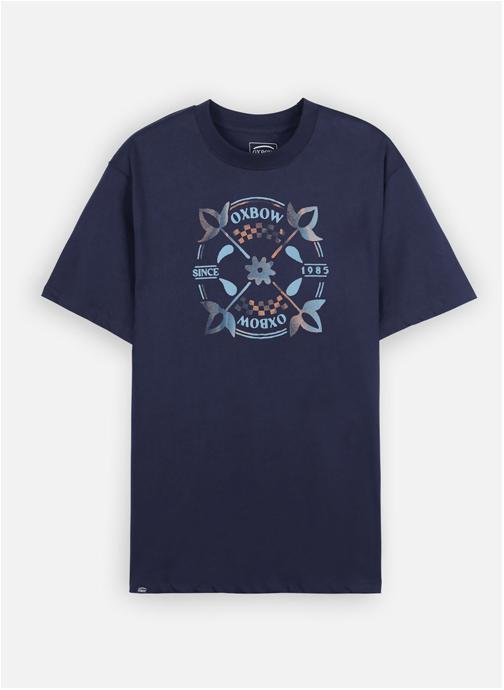 Oxbow Tee-shirts SUNFADED homme bleu
