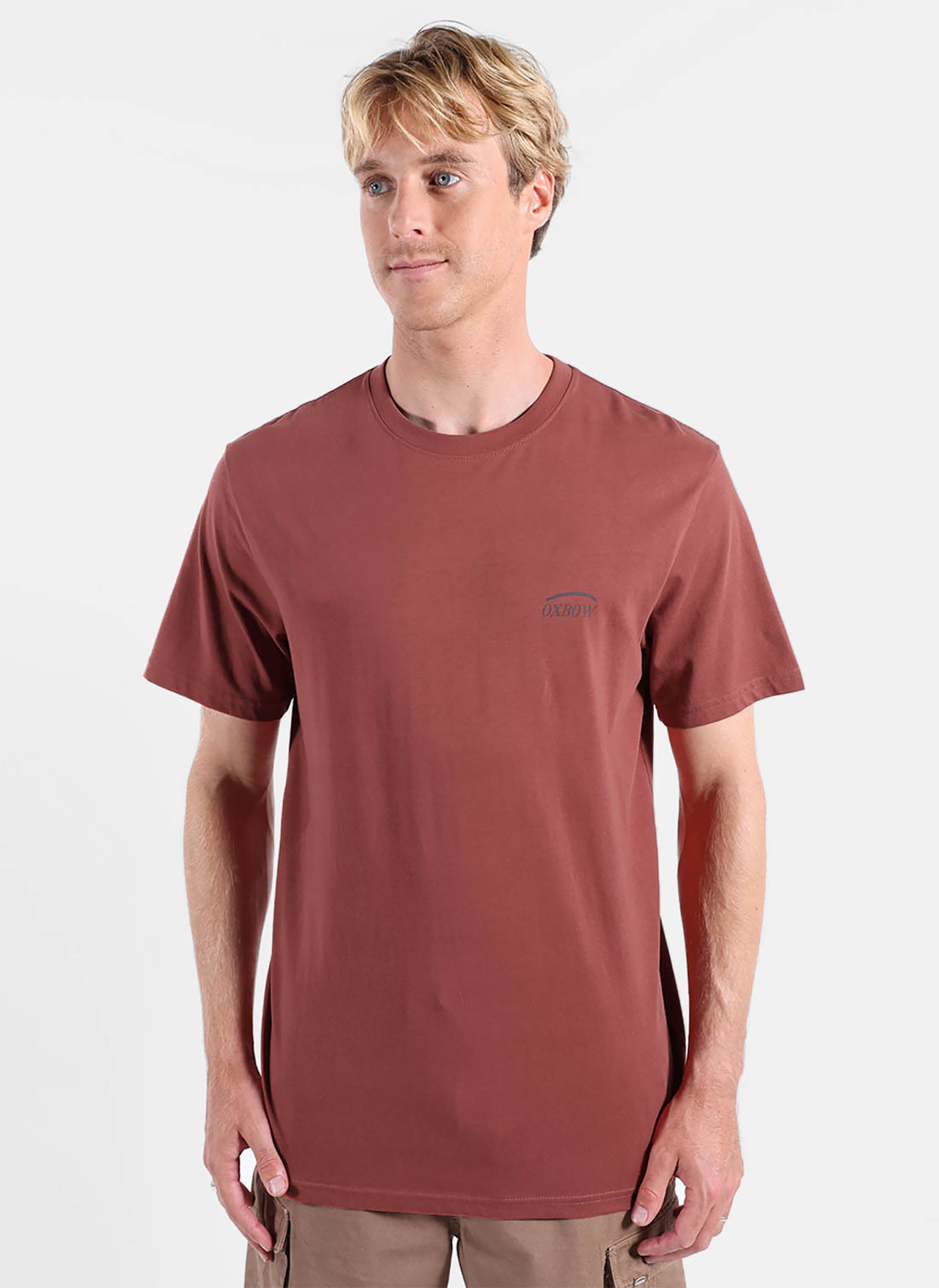 Tee-shirts TAGTAN homme rouge Oxbow Tee-shirts TAGTAN homme rouge Rouge