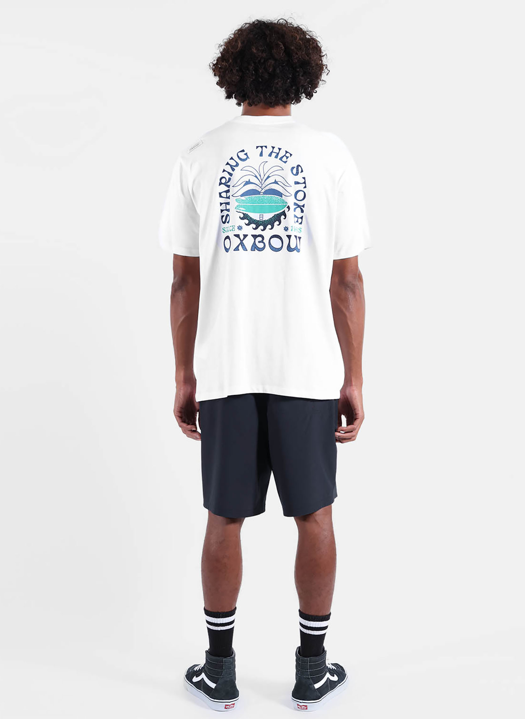 Tee-shirts STOKED homme blanc Oxbow Tee-shirts STOKED homme blanc Blanc