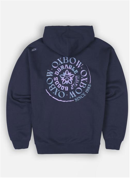 Oxbow Sweats à capuche SPIRAL homme bleu