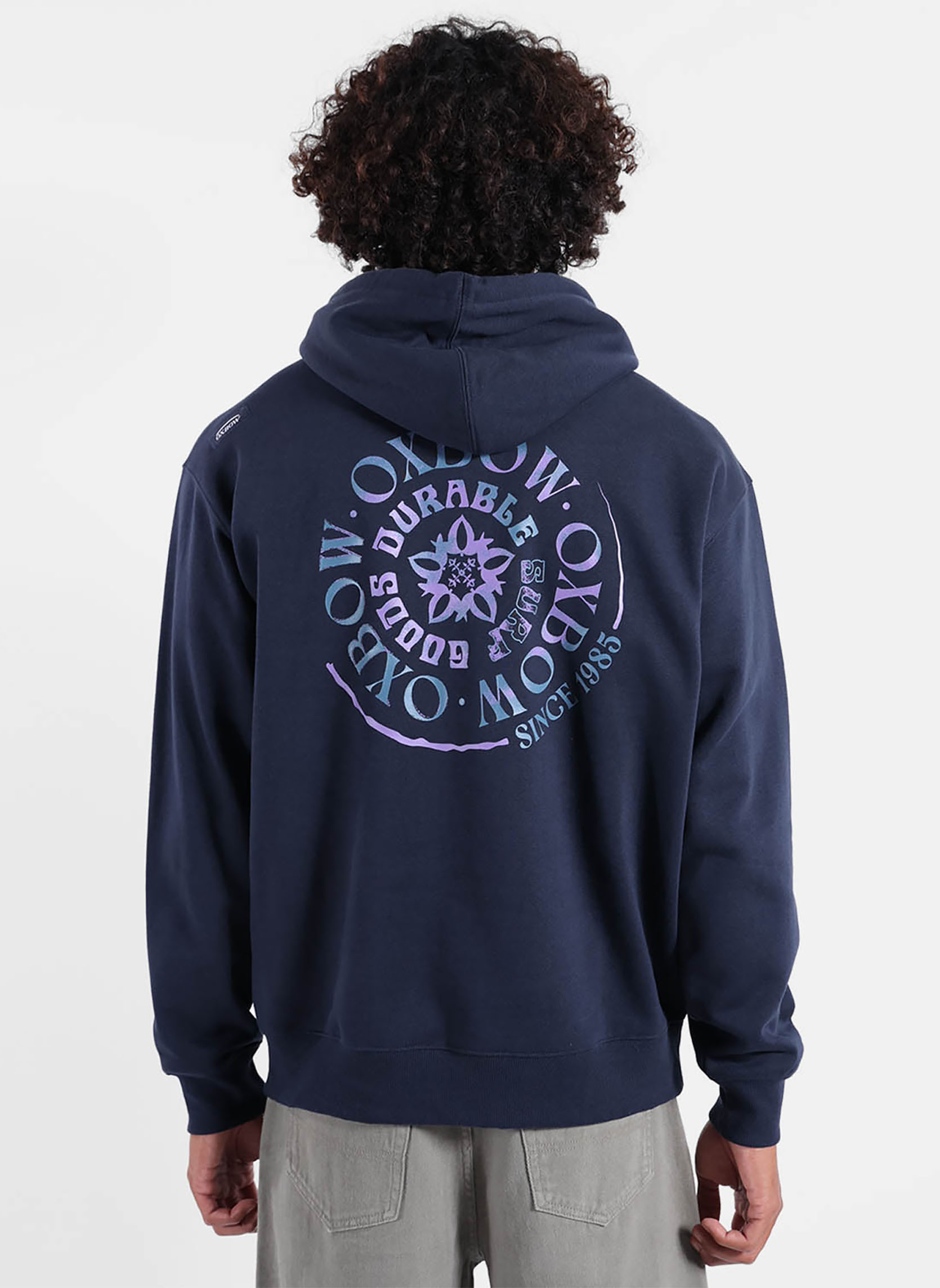 Sweats à capuche SPIRAL homme bleu Oxbow Sweats à capuche SPIRAL homme bleu Bleu marine