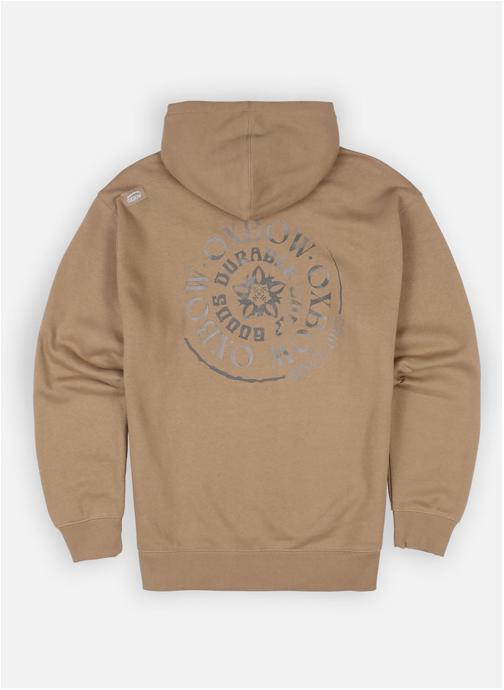 Oxbow Sweats à capuche SPIRAL homme marron