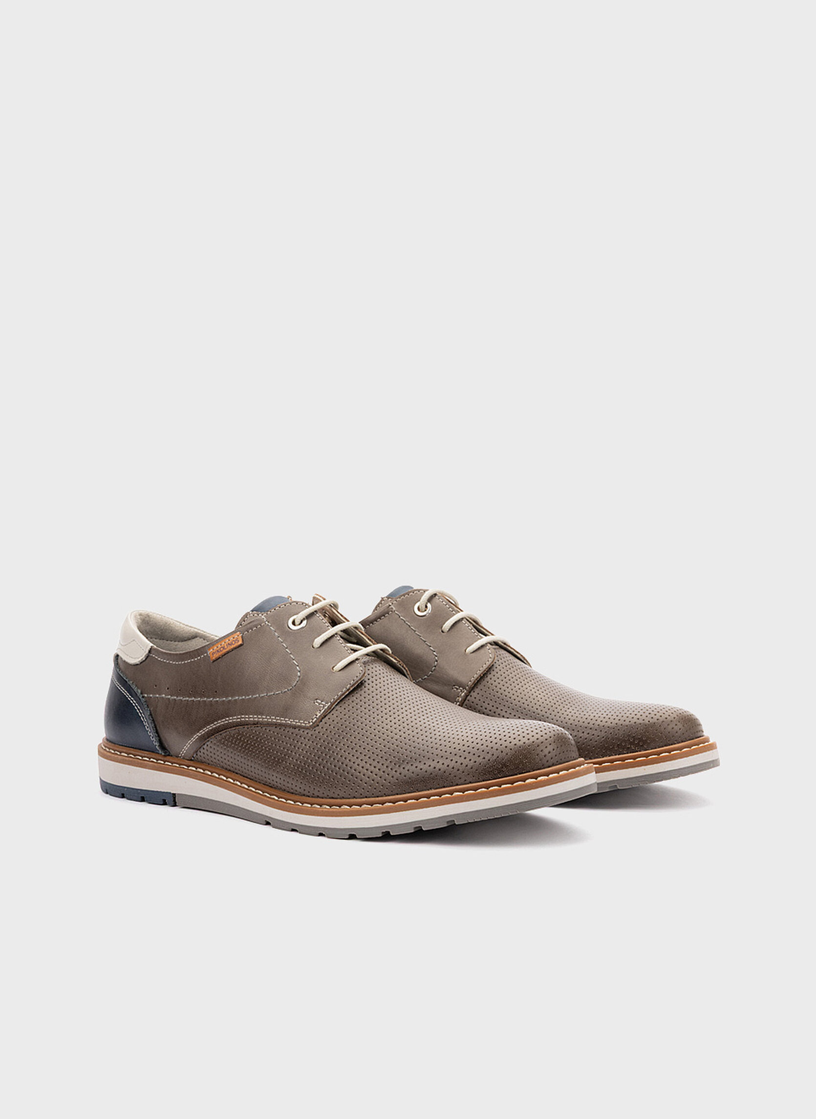 Derbies BERNA homme gris Pikolinos Derbies BERNA homme gris Gris foncé