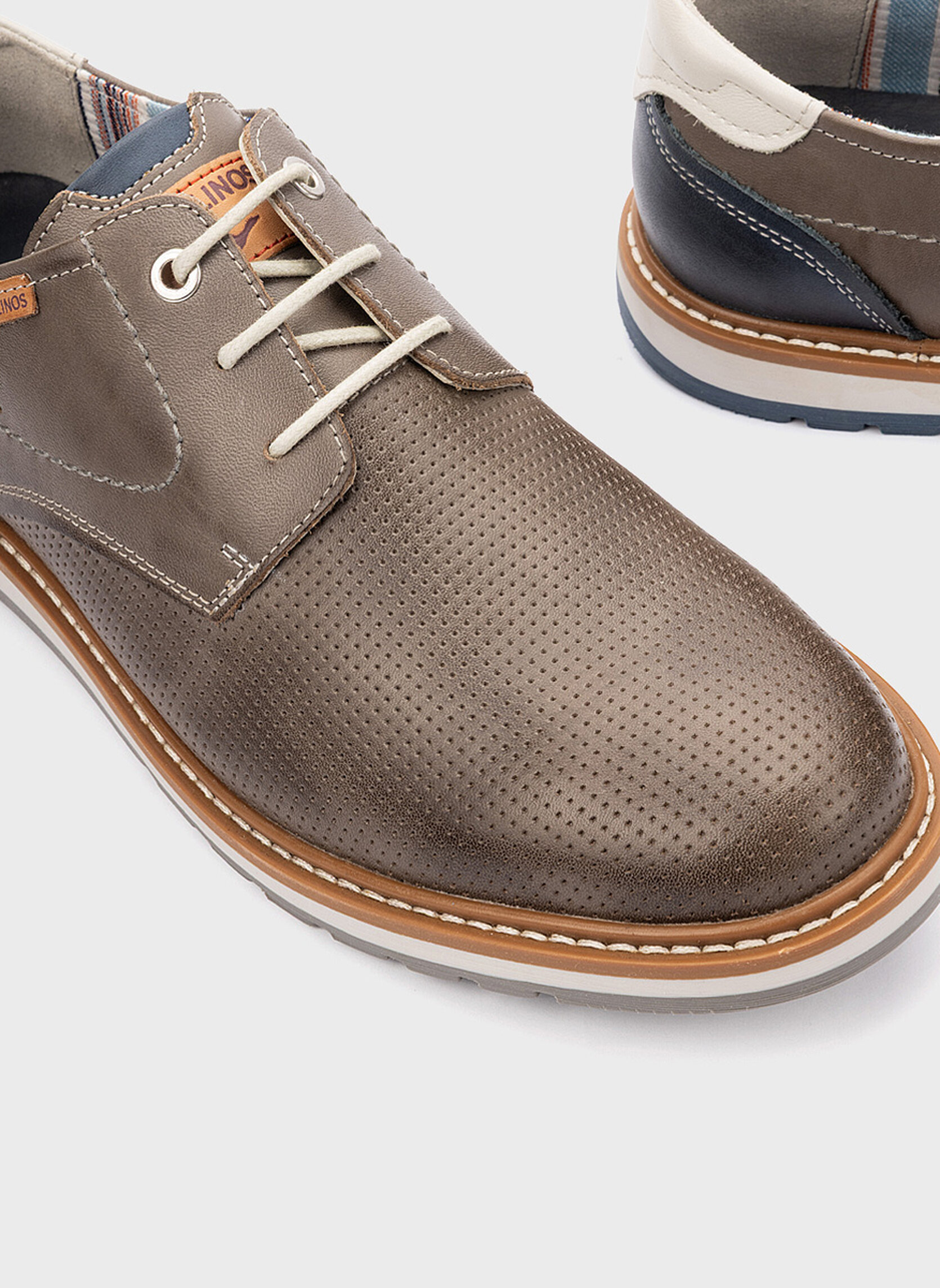 Derbies BERNA homme gris Pikolinos Derbies BERNA homme gris Gris foncé