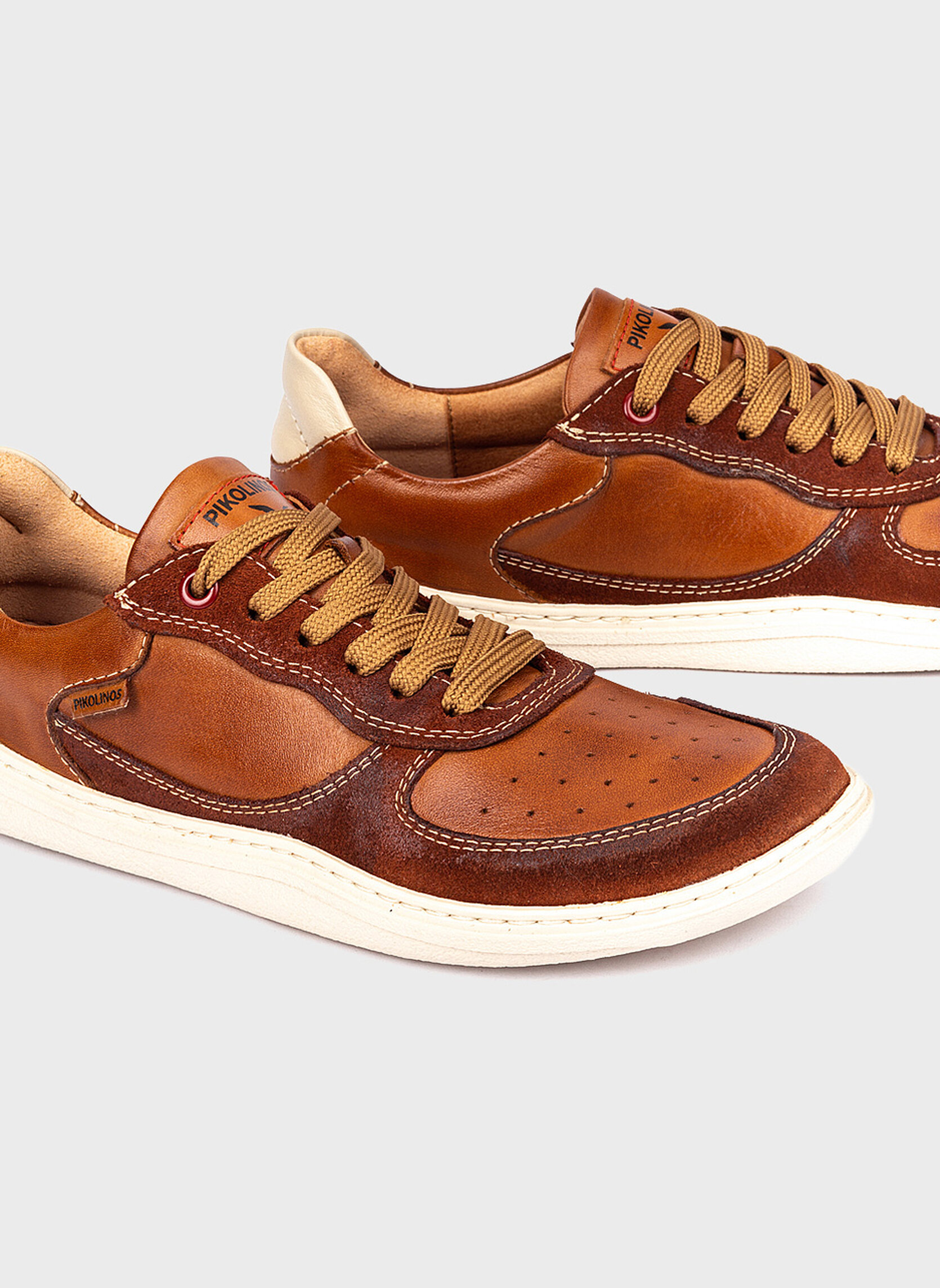 Baskets basses ARANJUEZ homme marron Pikolinos Baskets basses ARANJUEZ homme marron Cognac