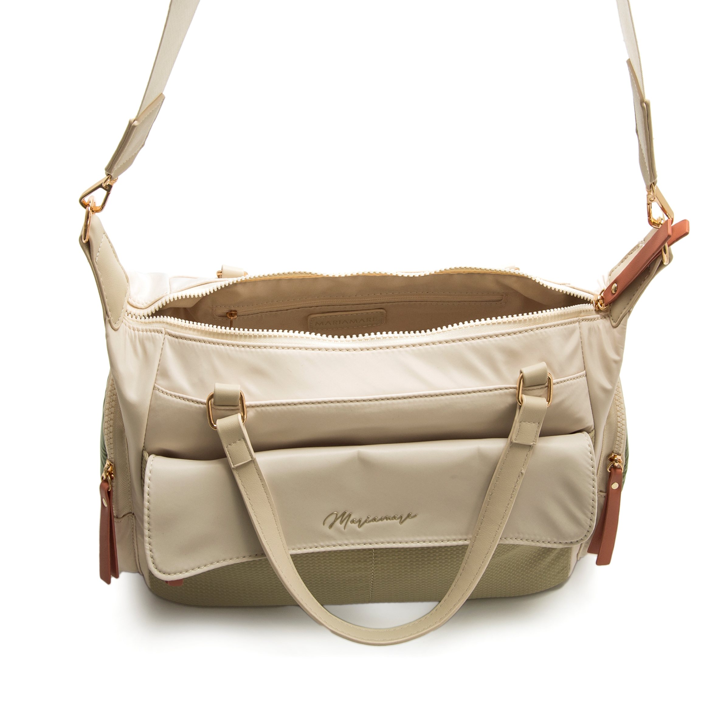 Sacs bandoulière Sacs Femme MARIAMARE MIRAS argent femme beige MARIAMARE Sacs bandoulière Sacs Femme MARIAMARE MIRAS argent femme beige Beige