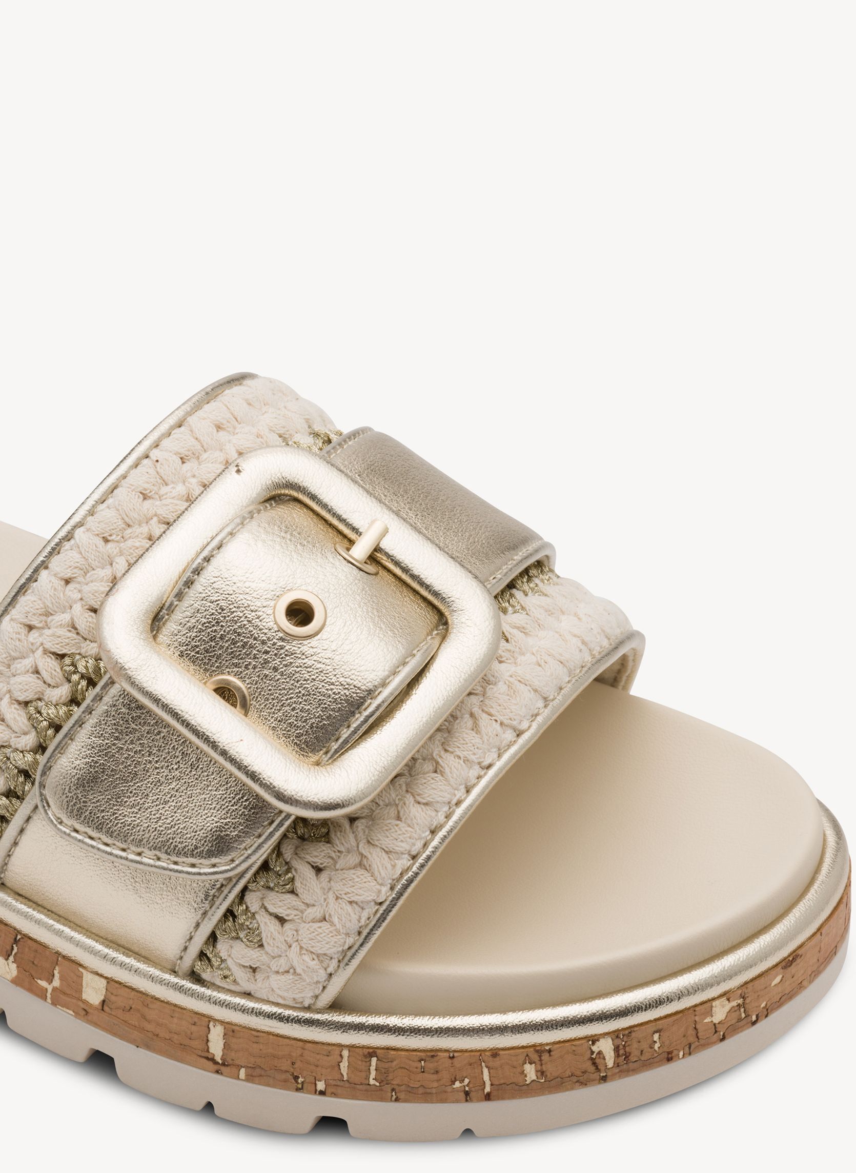 Mules 2-27417-46 femme beige Marco Tozzi Mules 2-27417-46 femme beige Beige