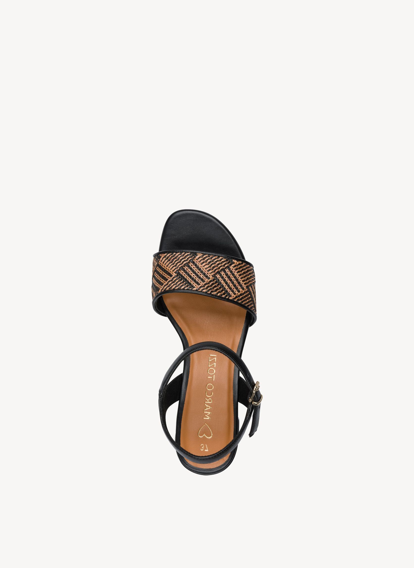 Sandales 2-28208-46 femme noir Marco Tozzi Sandales 2-28208-46 femme noir Noir