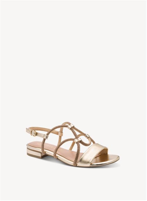 Marco Tozzi Sandales 2-28101-46 femme or et bronze