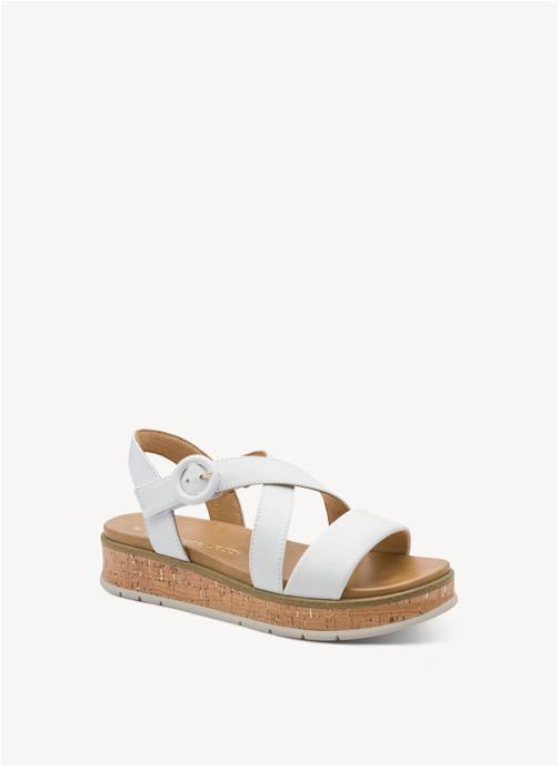 Marco Tozzi Sandales 2-28501-46 femme blanc