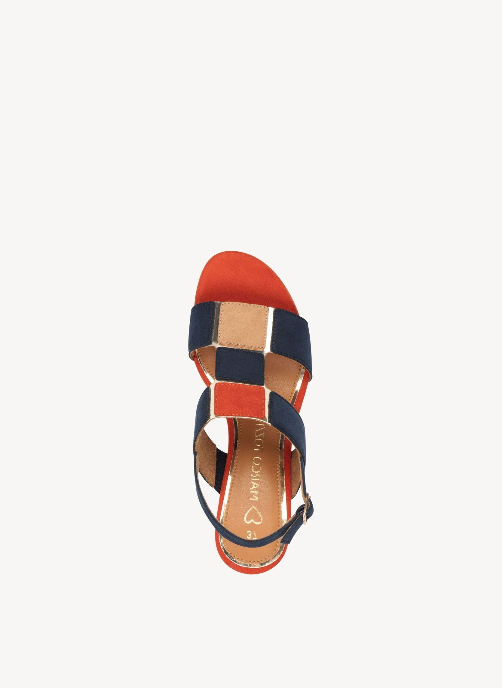 Sandales 2-28314-42 femme bleu Marco Tozzi Sandales 2-28314-42 femme bleu Bleu