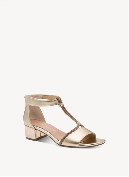 Marco Tozzi Sandales 2-28204-46 femme or et bronze