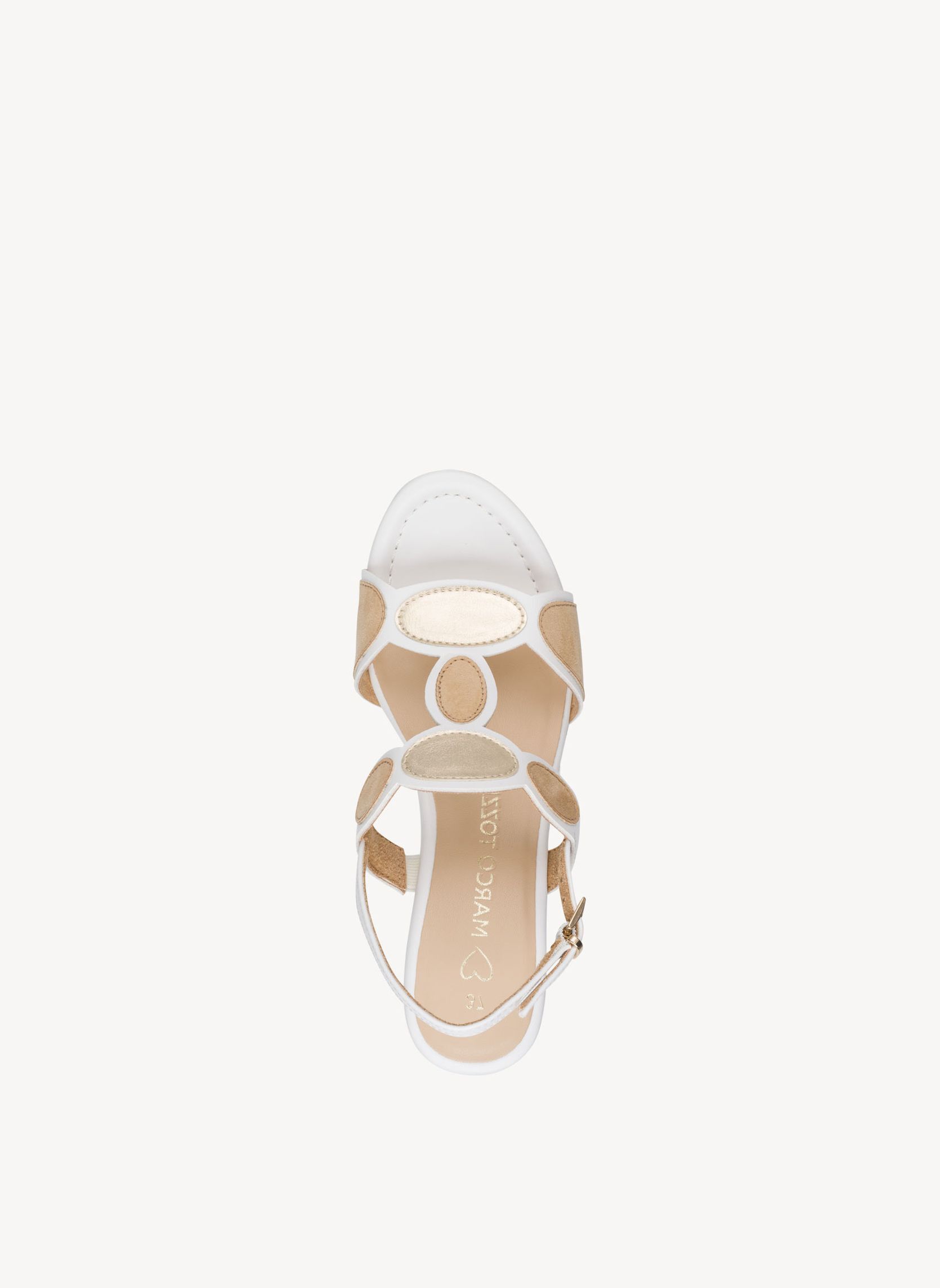 Sandales 2-28363-46 femme blanc Marco Tozzi Sandales 2-28363-46 femme blanc Blanc