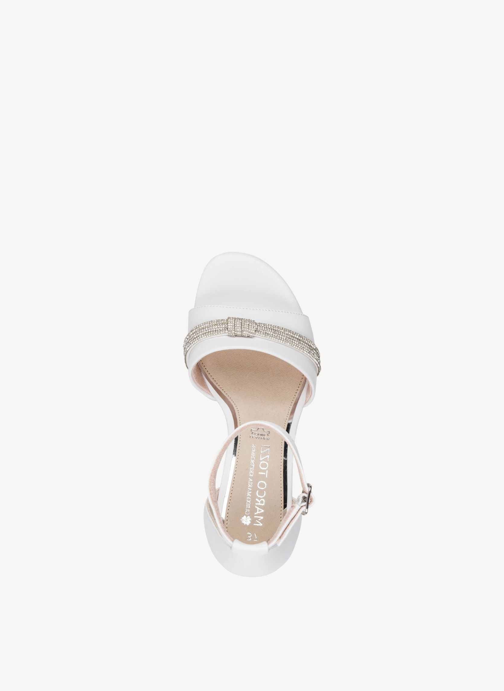 Sandales 2-88304-46 femme blanc Marco Tozzi Sandales 2-88304-46 femme blanc Blanc