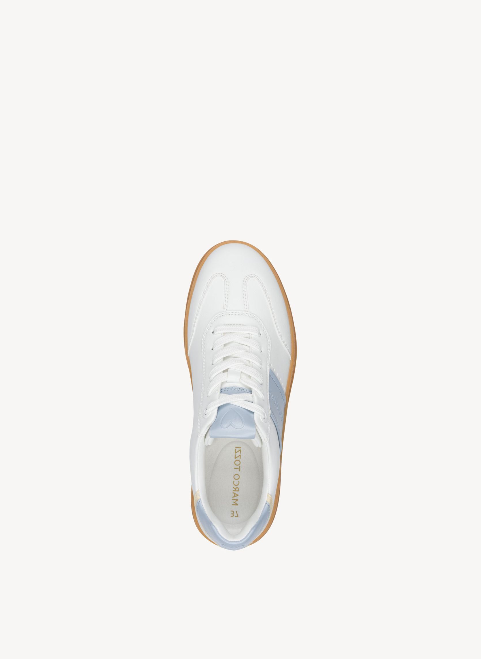 Baskets basses 2-23775-46 femme bleu Marco Tozzi Baskets basses 2-23775-46 femme bleu Bleu clair