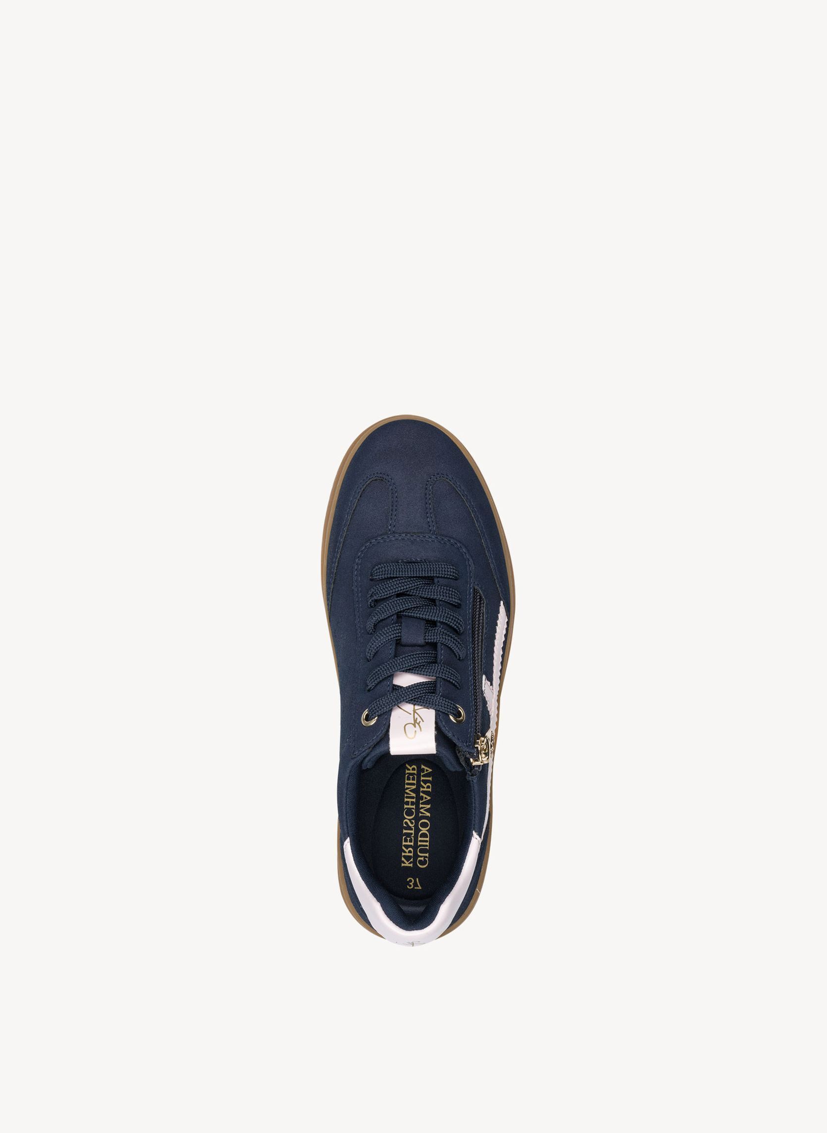 Baskets basses 2-83706-46 femme bleu Marco Tozzi Baskets basses 2-83706-46 femme bleu Bleu