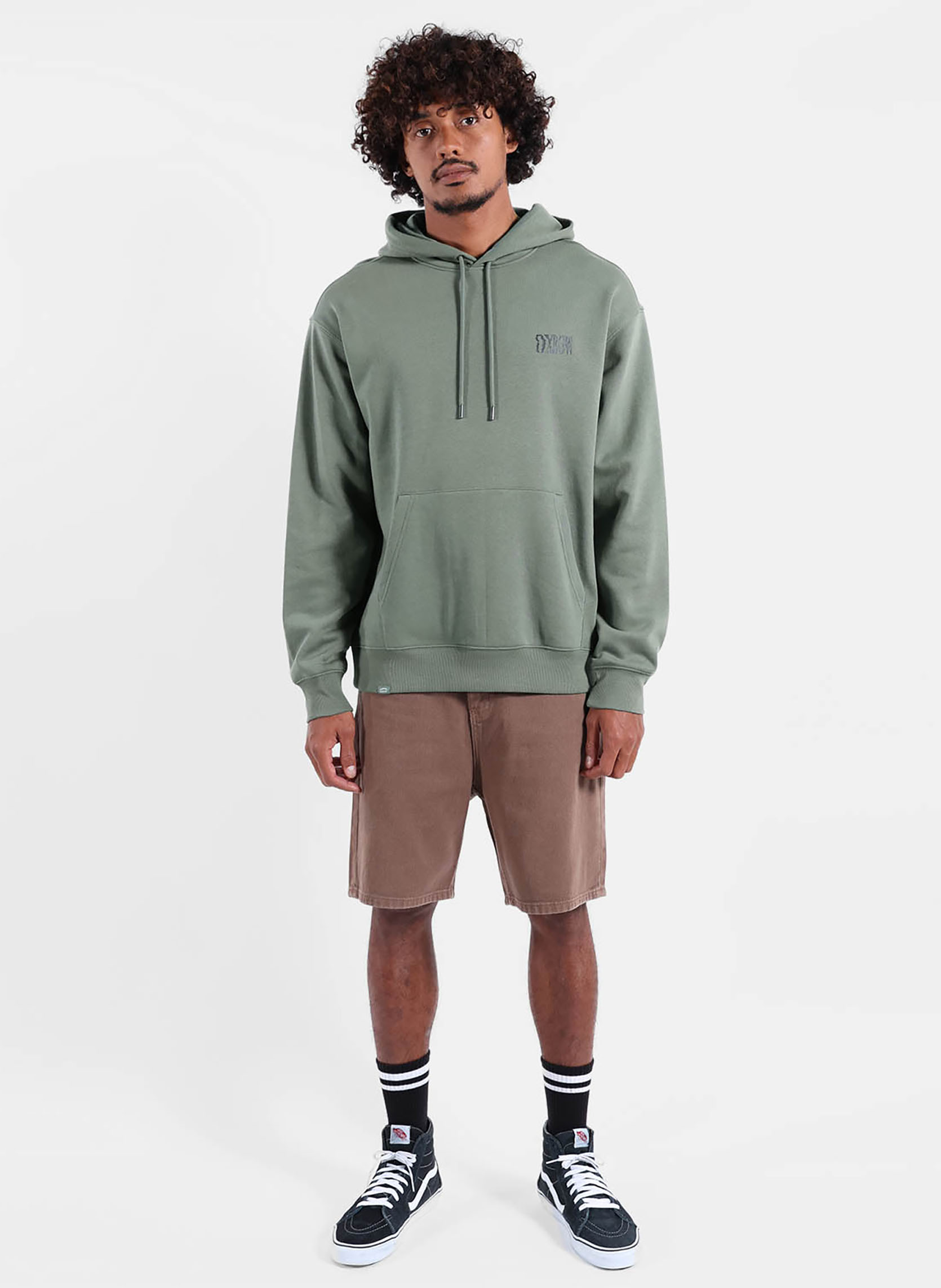 Sweats à capuche SNAP homme vert Oxbow Sweats à capuche SNAP homme vert Kaki