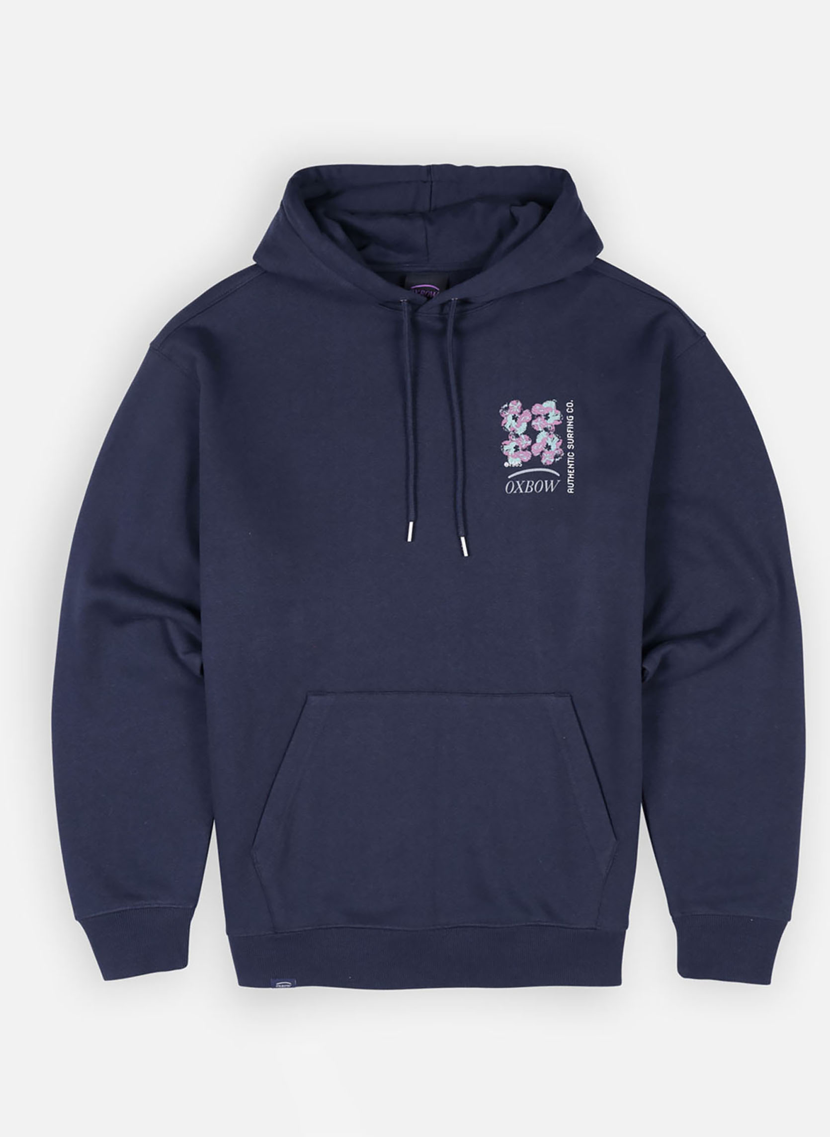 Sweats à capuche PIXELATE homme bleu Oxbow Sweats à capuche PIXELATE homme bleu Bleu marine