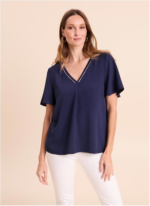 Bréal Tee-shirts TIPRAIPLEAT femme bleu