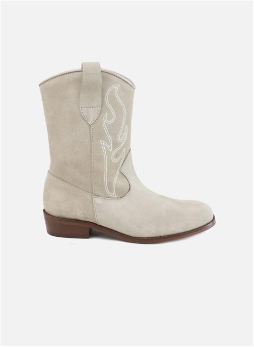Eli 1957 Bottines basses Bottes en cuir 82003AL-VELOUR-SACO Natural femme beige