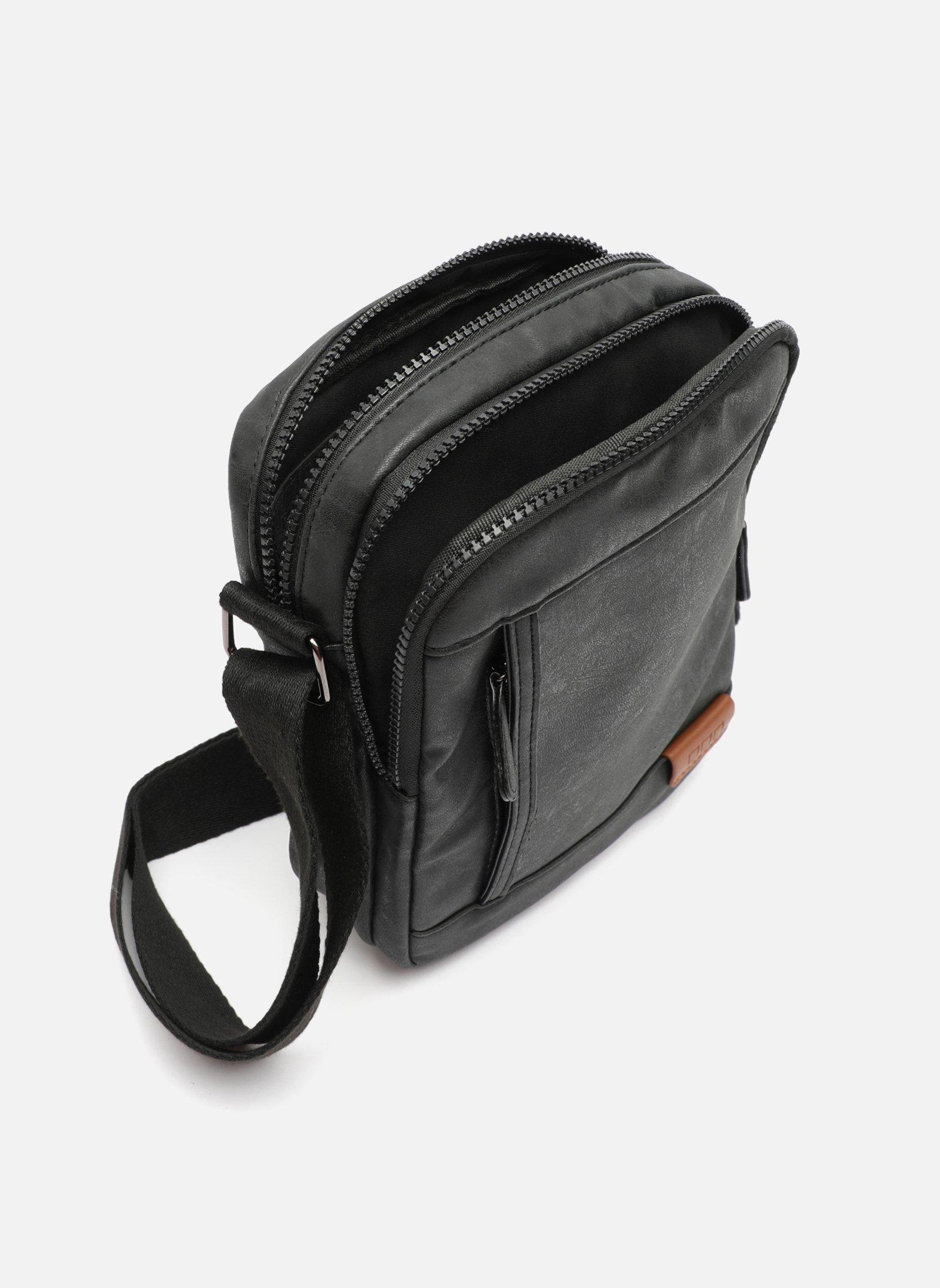Sacs bandoulière Sac Ramiro Black homme noir Misako Sacs bandoulière Sac Ramiro Black homme noir Noir