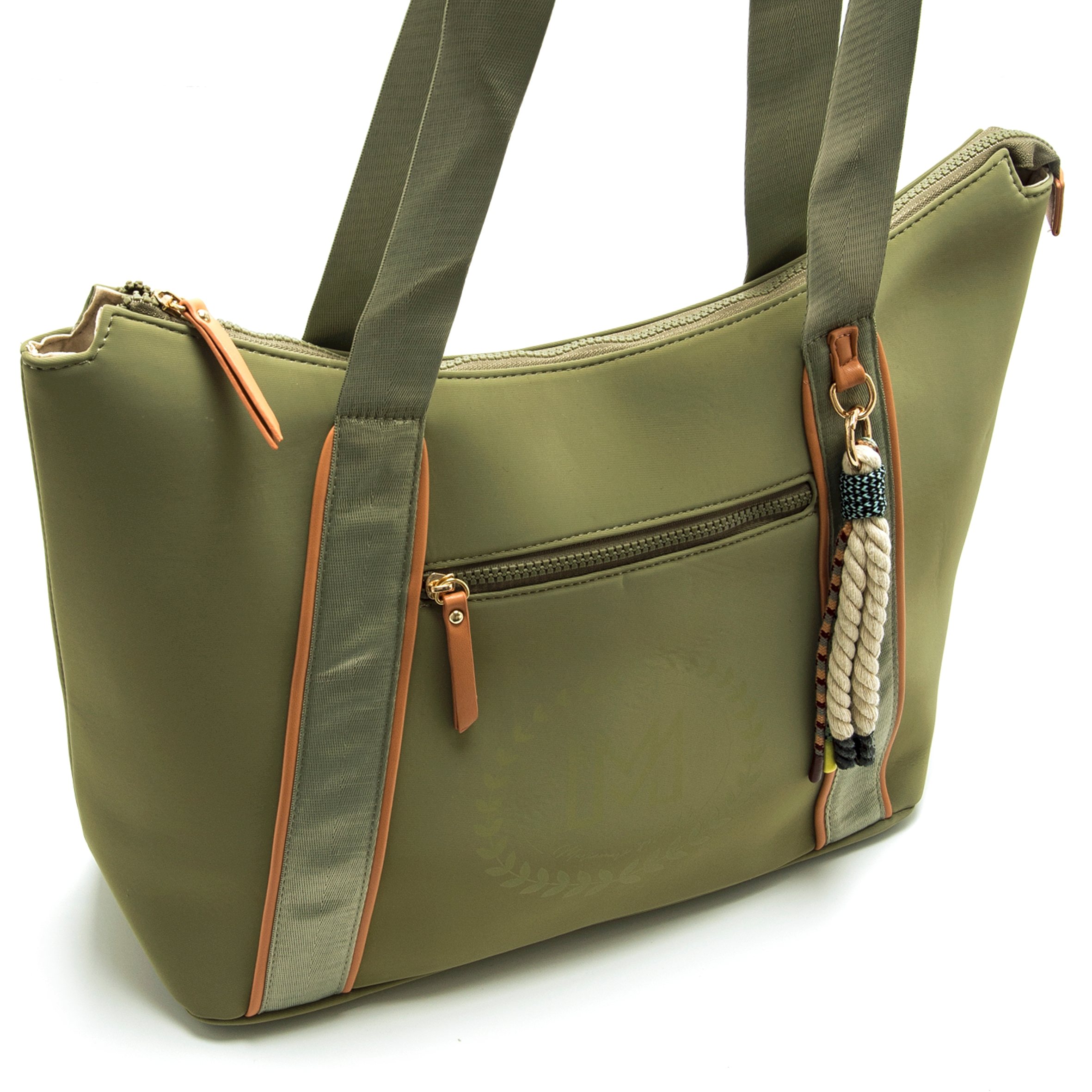 Cabas Sacs Femme MARIAMARE LODOS beige femme vert MARIAMARE Cabas Sacs Femme MARIAMARE LODOS beige femme vert Vert