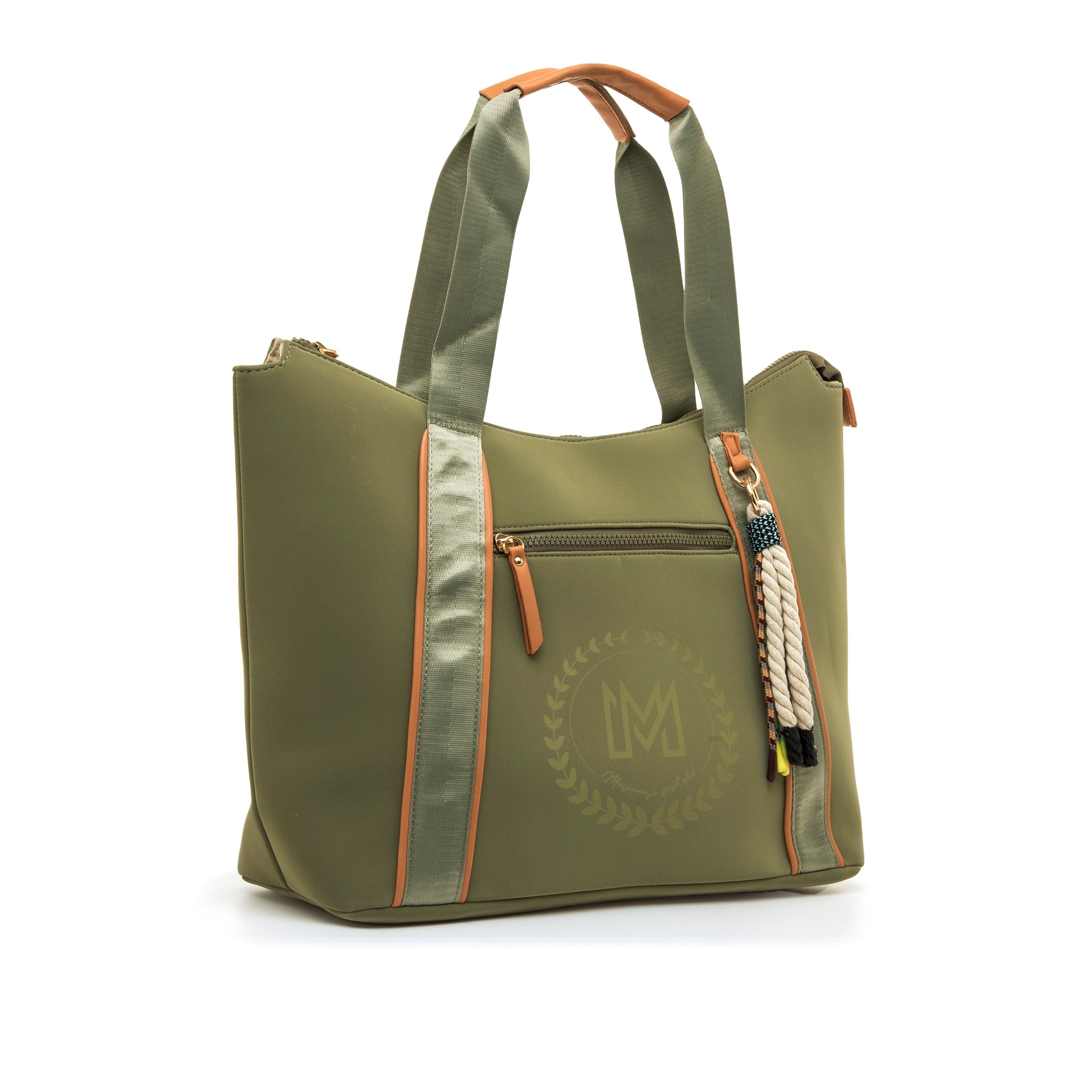 Cabas Sacs Femme MARIAMARE LODOS beige femme vert MARIAMARE Cabas Sacs Femme MARIAMARE LODOS beige femme vert Vert